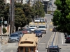 Szenen der Cable Cars in San Francisco