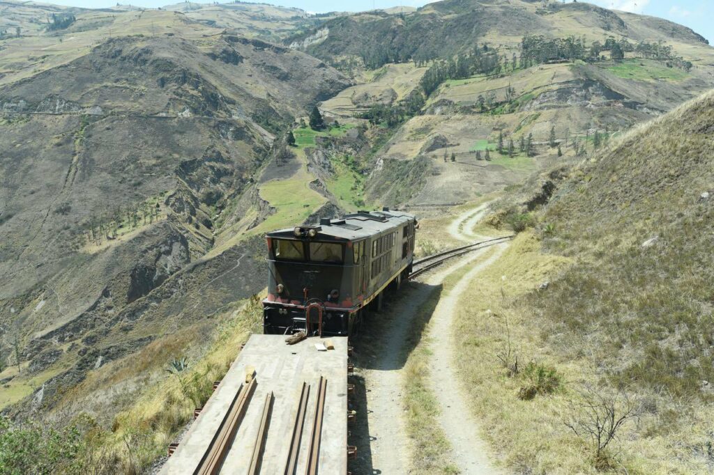 Bahnstrecke zwischen Urbina und Riobamba, Ecuador