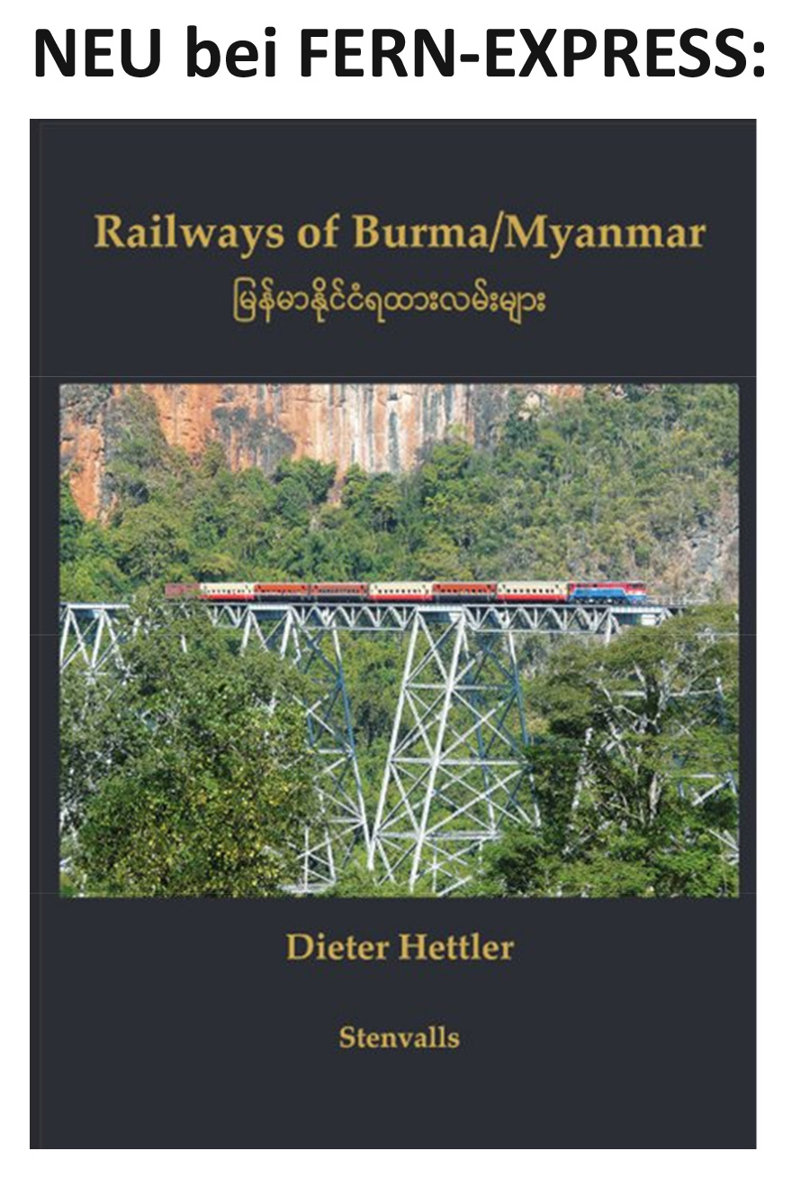 Buch Eisenbahn Burma